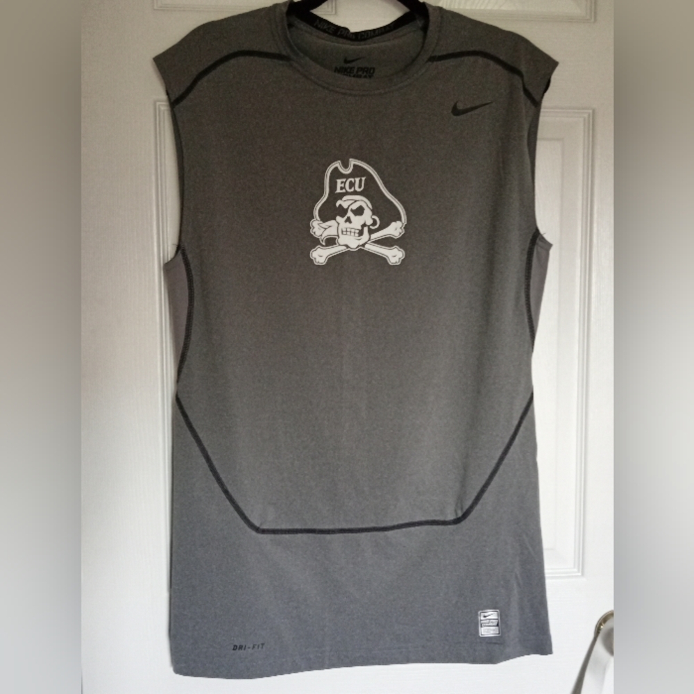 NWOT Nike Pro Combat Dri-fit Compression Shirt with ECU Mascot Men's Size 3XL